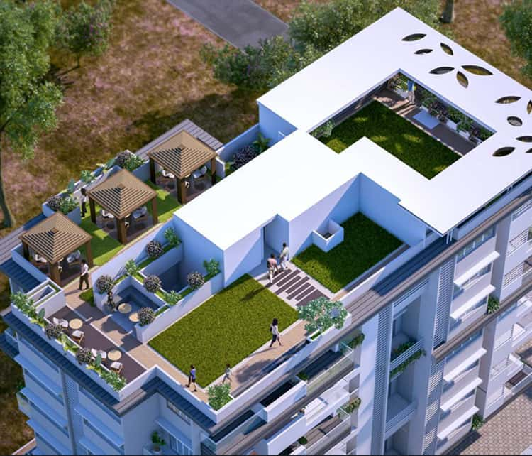 Raunak Residency Top View